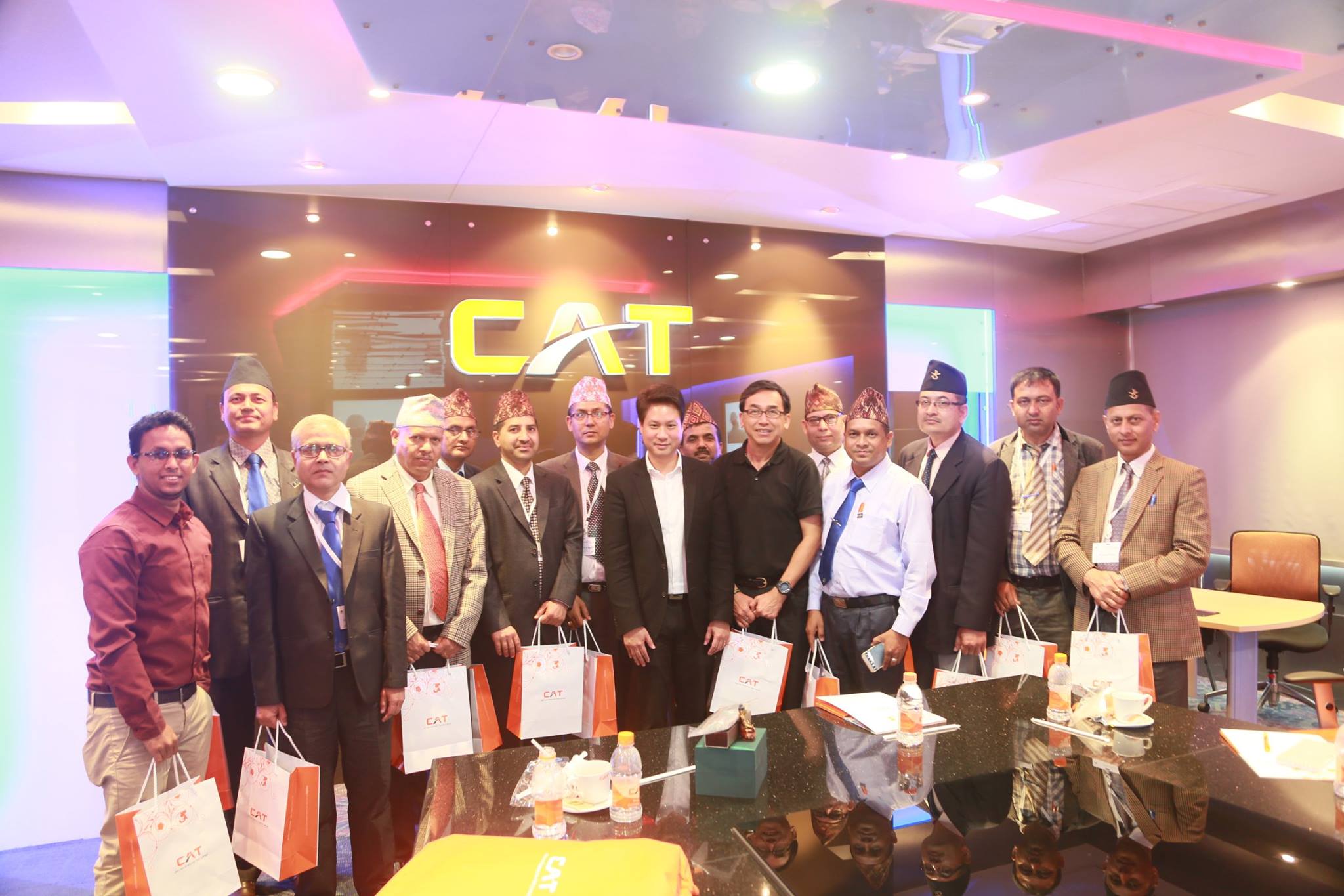 สถาบัน Asian Institute of technology (AIT) เข้าศึกษาดูงาน CAT สำนักงาน