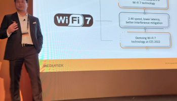MediaTek พร้อมจำหน่ายซิป WiFi 7 รองรับความเร็ว 40 Gbps และ 5G mmWave ในปีหน้า คาดกำไรโต 10-20%