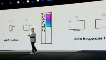 สุดเจ๋ง รีโมททีวี Samsung ชาร์จไฟผ่านพลังงานจากคลื่น Wi-Fi ของเร้าเตอร์