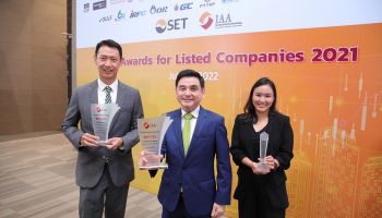 AIS กวาด 3 รางวัลใหญ่ รายแรกในตลาดหลักทรัพย์ 2 ปีซ้อน จากเวที IAA Awards for Listed Companies 2021 โดย สมาคมนักวิเคราะห์การลงทุน สะท้อนความแข็งแกร่งทุกมิติ