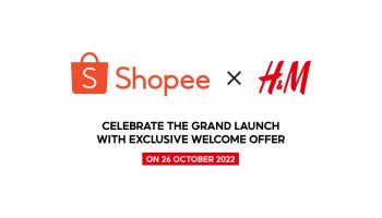 H&M และ ช้อปปี้ (Shopee) ฉลองเปิดตัวออฟฟิเชียลสโตร์ครั้งแรกบนอีคอมเมิร์ซในประเทศไทย ผ่านแคมเปญพิเศษ H&M x Shopee Super Brand Day Grand Launch