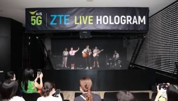 AIS 5G ตอกย้ำผู้นำนวัตกรรมตัวจริง จับมือ ZTE โชว์ LIVE Hologram สร้างแรงบันดาลใจ ร่วมยกระดับอุตสาหกรรมความบันเทิงไปอีกขั้น