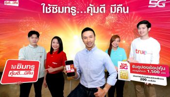 ทรู 5G ส่งแคมเปญใหญ่ ให้คนไทยยิ้มรับปีกระต่าย “ใช้ซิมทรู…คุ้มดี มีคืน”