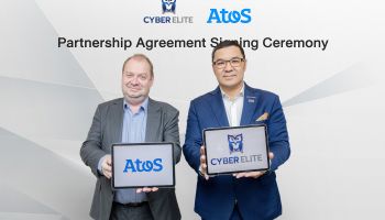 Cyber Elite ร่วมมือ Atos บุกตลาดองค์กรขนาดใหญ่พร้อมยกระดับบริการ  Managed Security Service ให้มีประสิทธิภาพในการรับมือภัยคุกคามมากยิ่งขึ้น