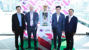 รมต.ดีอีเอส ย้ำความสำคัญการละเมิดลิขสิทธิ์ดิจิทัลในงานพรีเมียร์ลีก