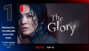 ยืนหนึ่งสมศักดิ์ศรี! The Glory ภาค 2 ครองอันดับ 1 ทั่วโลกบนชาร์ต Netflix ในสัปดาห์แรกที่เปิดตัว ด้วยยอดรับชมสูงกว่า 124 ล้านชั่วโมง