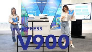 แคนนอน เปิดตัว imagePRESS V900 Series เครื่องพิมพ์โปรดักชัน รุ่นใหม่ล่าสุด