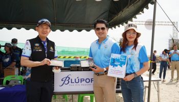 บลูพอร์ต หัวหิน สนับสนุนอาหารให้กับผู้ที่มาร่วมงาน ในงานกิจกรรมวันทะเลโลก ประจำปี 2566