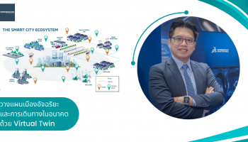 วางแผนเมืองอัจฉริยะและการเดินทางในอนาคตด้วย Virtual Twin