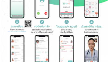 เจ็บป่วยเมื่อไร...ให้แอปฯ MorDee (หมอดี) ดูแลคุณ ทรู ดิจิทัล ผนึก สปสช. ขยายพื้นที่บริการให้ผู้มีสิทธิบัตรทองใน 5 จังหวัดปริมณฑล พบแพทย์ออนไลน์ ไม่ต้องไปร.พ