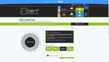 ลองทดสอบความเร็วในการใช้งานอินเทอร์เน็ตด้วย nPerf speed test 