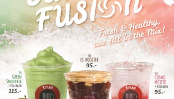 ทรูคอฟฟี่ เสิร์ฟ 3 เมนูใหม่เครื่องดื่มคลายร้อน "Summer Fusion"
