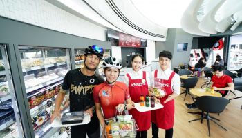 เปิดใหม่! True Coffee สาขา สนามเจริญสุขมงคลจิต (สกายเลน) สุวรรณภูมิ เอาใจนักปั่นให้สดชื่นแบบเฮลตี้