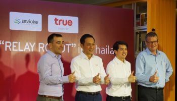 True จับมือ Savioke เปิดตัว Relay Robot หุ่นยนต์ส่งของอัตโนมัติครั้งแรกในไทย