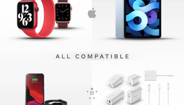 อุปกรณ์เสริม Apple Watch Series 6/ Apple Watch SE และ iPad Air (4th generation) รุ่นใหม่ล่าสุดที่เพิ่งเปิดตัว จาก Belkin