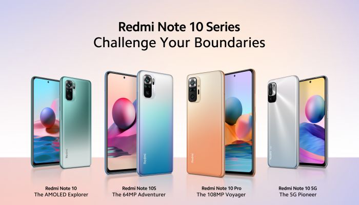 ท้าทายทุกข้อจำกัดของคุณไปกับ Redmi Note 10 Series ใหม่ล่าสุด