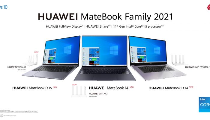 หัวเว่ยเปิดตัว HUAWEI MateBook Family 2021