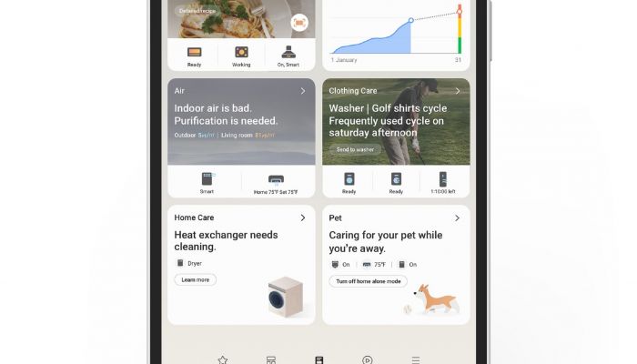 เปิดตัว Samsung Home Hub แพลตฟอร์มเดียวจัดการงานบ้านได้ภายในพริบตา โฮมโซลูชันในรูปแบบแท็บเล็ตหน้าจอสัมผัส ขับเคลื่อนด้วยเทคโนโลยี AI บนแอปพลิเคชัน SmartThings