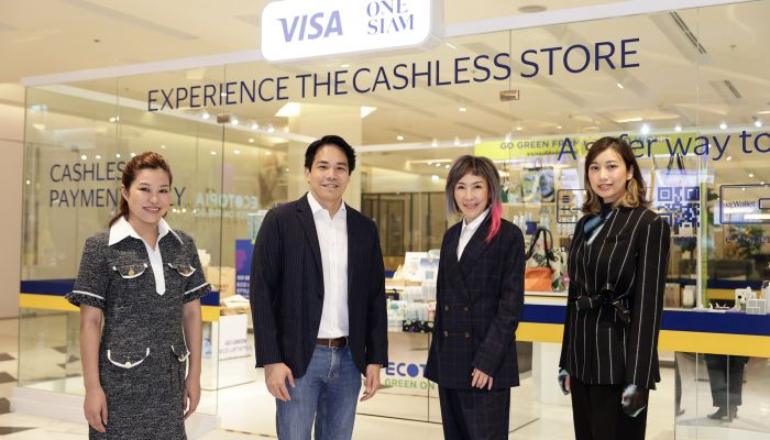 สยามพิวรรธน์ ผนึก วีซ่า เปิด Visa Pop-Up ร้านค้ารูปแบบ Cashless Retail Store สมบูรณ์แบบครั้งแรกในไทย ตอบสนองสังคมไร้เงินสด เปิดป๊อบอัพช้อปพร้อมกัน 3 สาขาทั่ววันสยาม 