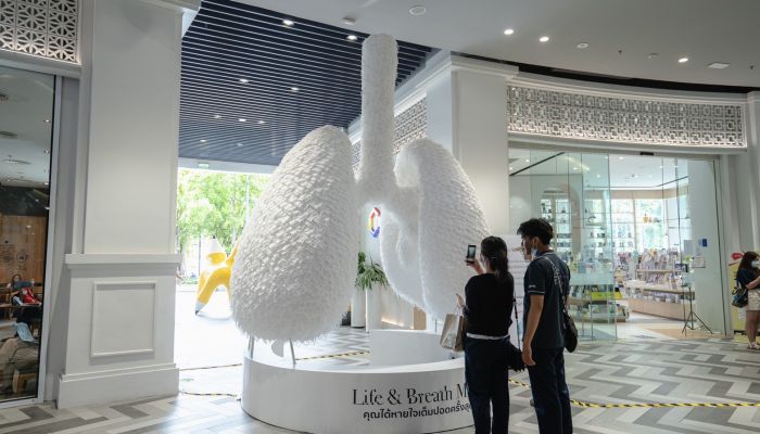 SCG ย้ำภาพ #CleanAirMatters สร้างงานศิลป์ “Life and Breath monument”  ชวนคนไทยใส่ใจเรื่องคุณภาพอากาศ เพราะ ‘อากาศคือชีวิต’
