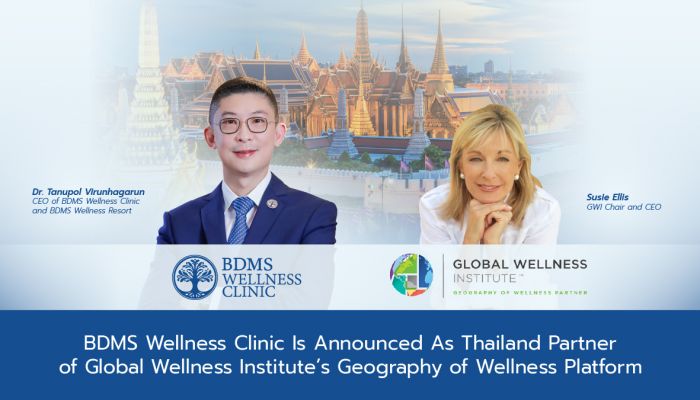 Global Wellness Institute (GWI) ชูเวลเนสไทยปักหมุดบน ภูมิศาสตร์เวลเนส เป็นประเทศที่ 3