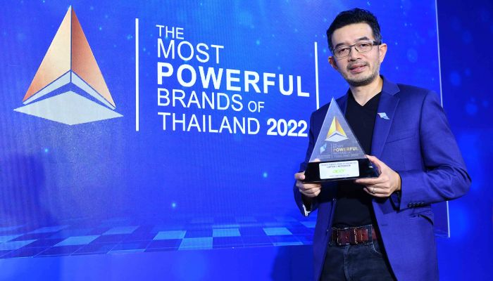 เอเซอร์ รับรางวัลสุดยอดแบรนด์ทรงพลังแห่งปี The Most Powerful Brand of Thailand 2022