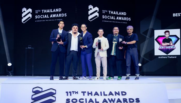 กิต งายย - ไอช่า สองอินฟลูเอนเซอร์สังกัด OSx Network คว้ารางวัลในงาน Thailand Social Awards ครั้งที่ 11