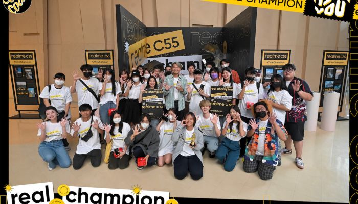 realme จัดกิจกรรม workshop realme C55 ให้กับกลุ่มคนรุ่นใหม่ ณ มหาวิทยาลัยรังสิต