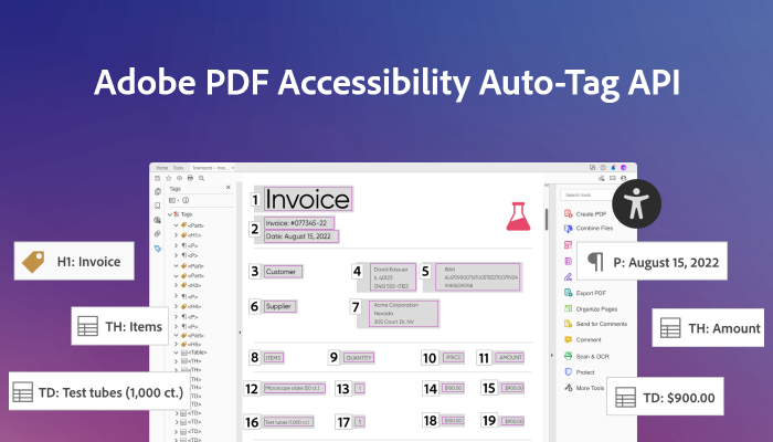 Adobe เปิดตัว Adobe PDF Accessibility Auto-Tag API ฟีเจอร์ AI รองรับการเข้าถึงเอกสารดิจิทัลแบบอัตโนมัติได้มากยิ่งขึ้น