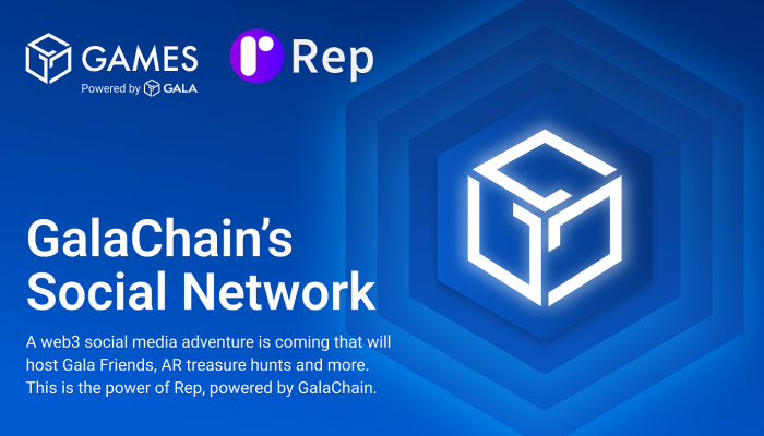Gala Games แนะนำ Rep โซเชียลเน็ตเวิร์คแบบ Web 3 เตรียมเปิดตัวบน GalaChain