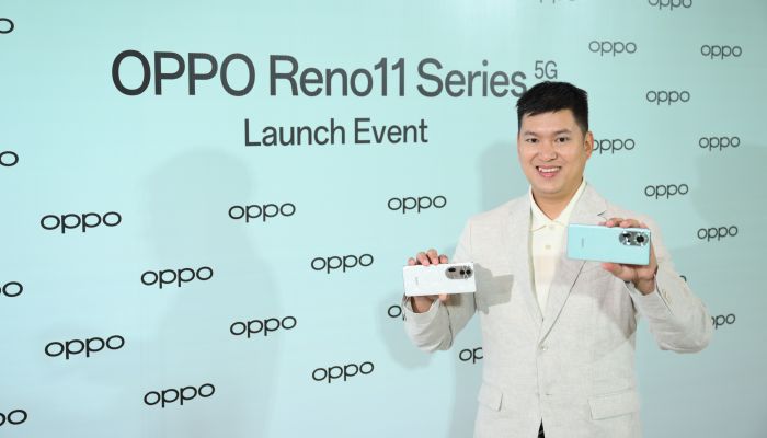 ออปโป้ ส่ง 'OPPO Reno11 Series 5G' รุ่นใหม่ สมาร์ตโฟนถ่ายคนอย่างโปร