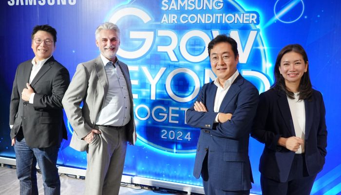 ซัมซุงเดินหน้าเข้าสู่ปีที่ 50 ธุรกิจเครื่องปรับอากาศ จัดงาน Samsung Air Conditioner Grow Beyond Together 2024