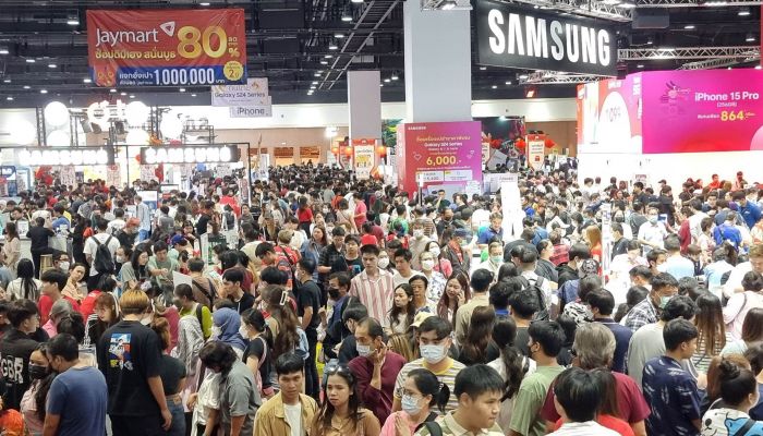 Thailand Mobile Expo 2024 คึกคักตามคาด ผนึกกำลังพันธมิตรวงการมือถือร่วมกระตุ้นเศรษฐกิจรับต้นปี
