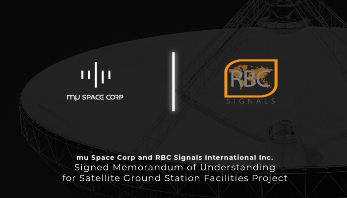 mu Space และ RBC Signals ลงนามบันทึกความเข้าใจสำหรับโครงการสถานีดาวเทียมภาคพื้นดิน