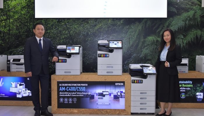 EPSON เดินหน้าขยายไลน์เครื่องพิมพ์เพื่อธุรกิจ พร้อมเปิดตัวซอฟต์แวร์ EcoFleet Management มุ่งปั้นโซลูชันสร้างระบบนิเวศการพิมพ์ของเอปสันในองค์กรทุกขนาด
