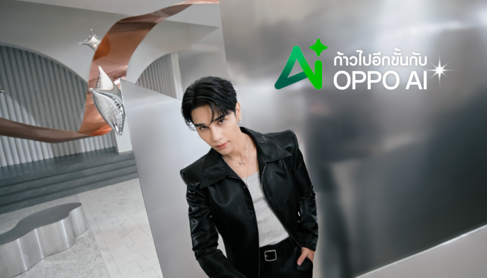 เจฟ ซาเตอร์ นำเทรนด์สีเงินสุดชิค  เปิดตัวเป็น The AI Portrait Expert พร้อมก้าวไปอีกขั้นกับ OPPO AI