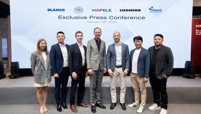 เฮเฟเล่ ประเทศไทย ร่วมสร้างพันธมิตร ผนึกกำลังแบรนด์ลักซูรี่ พลิกโฉมห้องครัวระดับไฮเอนด์