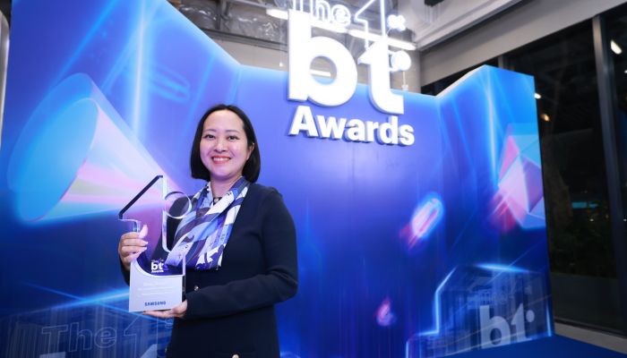 ซัมซุง ย้ำความเป็นผู้นำนวัตกรรม เดินหน้าพัฒนา Galaxy AI คว้ารางวัล Better Tomorrow จากงาน The 1st Bt Awards