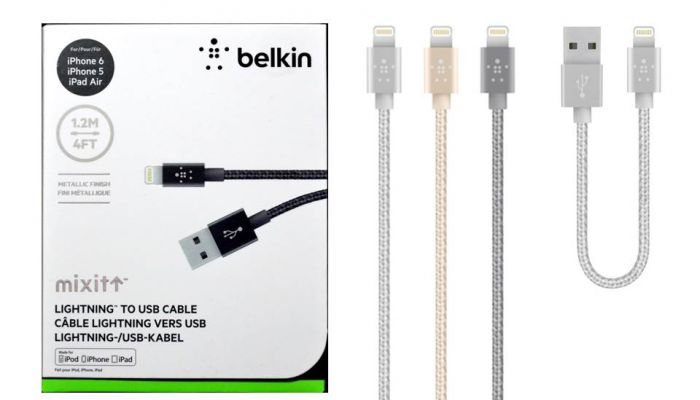 Belkin แนะนำ สาย Lighting to USB Port สุดหรูและปลอดภัยกับ iOS Device