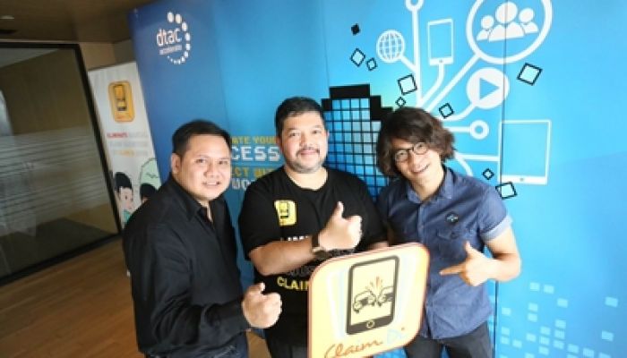 dtac Accelerate ยินดีช่วยผลักดัน แอพ "เคลม ดิ" เข้าตานักลงทุนแนวหน้าจาก 500 startup