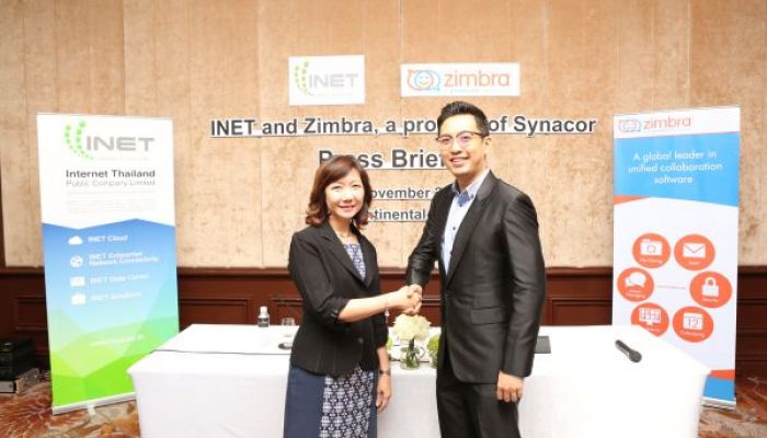 ไอเน็ต จับมือ Zimbra รุกตลาด EaaS ในประเทศไทย !