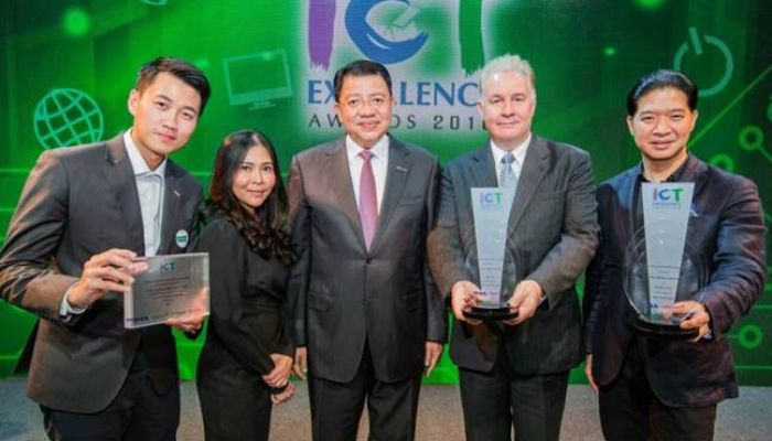 กลุ่มทรู รับ 2 รางวัลชนะเลิศ Thailand ICT Excellence Awards 2015 จากผลงาน Screen to Store และ Mari 4.0‏