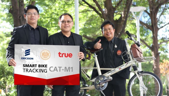 ทรู ผนึก อีริคสัน นำเทคโนโลยี LTE-M (Cat-M1) พัฒนาอุปกรณ์ IoT ติดตั้งระบบ Vehicle/Asset tracking ในสภาพแวดล้อมจริงครั้งแรกในไทย