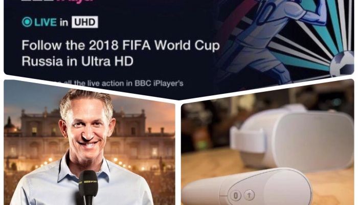 ครั้งแรกของโลก!! BBC ออกอากาศฟุตบอลโลกปี 2018 พร้อมกัน 2 รูปแบบทั้ง 4K UHD และ VR 