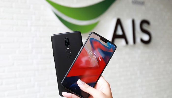AIS เอ็กซ์คลูซีฟพาร์ทเนอร์รายแรกในไทย เปิดตัว “OnePlus 6” สมาร์ทโฟนสเปกสูง RAM 8 GB