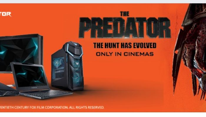 Acer แจกบัตรชมภาพยนต์ไซไฟ The Predator - The Hunt has evolved