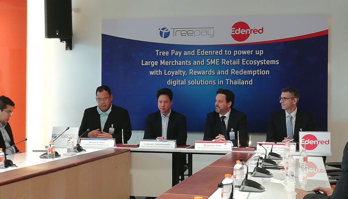 CAT จับมือ Tree Pay ร่วมกับ Edenred ลงนามข้อตกลงเพิ่มช่องทางสร้างยอดขายให้ร้านค้าและ SME (ด้วยโปรแกรม Loyalty, Rewards และ Redemption)​ แบบดิจิตอลครบวงจรในไทย