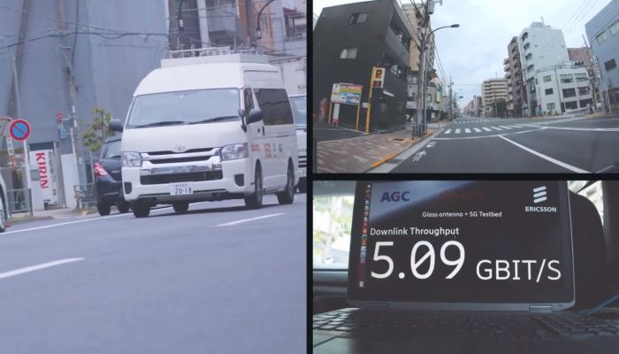 แก้ปัญหาสำเร็จ... ญี่ปุ่นทดสอบคลื่น 5G ทะลุกระจกได้  ผ่านคลื่นเจ้าปัญหา 28 GHz เน็ตเร็ว 7.5 Gbps  เคลื่อนที่ 30 กม/ชม