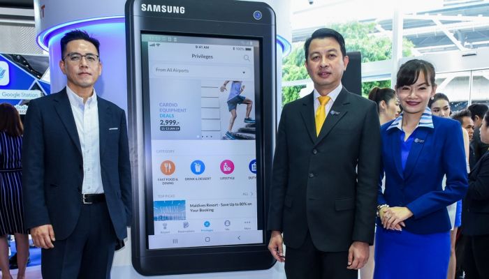 ซัมซุงและบริษัทพันธมิตรคู่ค้า จับมือ ท่าอากาศยานไทย เปิดตัว AOT Digital Platform ยกระดับการให้บริการแก่ผู้โดยสายแบบครบวงจร ตอบรับยุคดิจิทัล 4.0