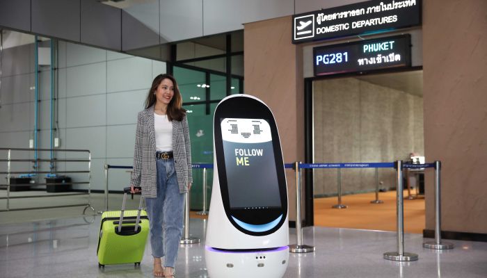 การท่าอากาศยานอู่ตะเภา และ AIS ร่วมมืออีกขั้นของ Smart Airport Terminal ทดลองใช้ 5G และ หุ่นยนต์ AI ยกระดับบริการสนามบิน